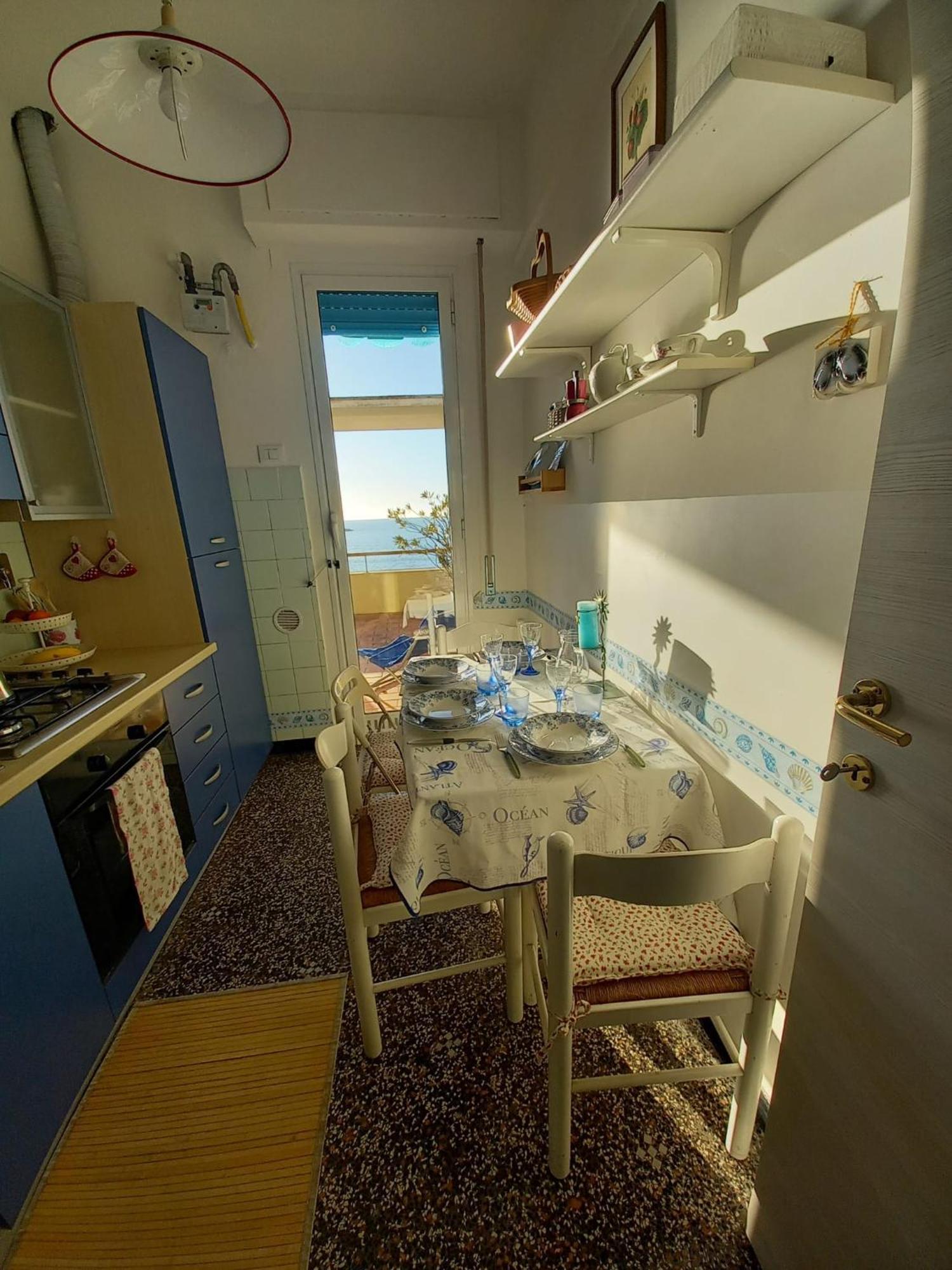 Attico Vista Mare Sestri Levante Kültér fotó